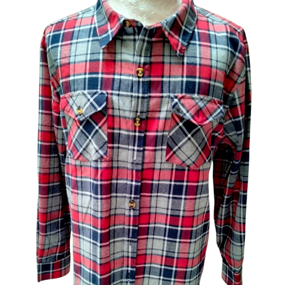 Open Trails Plaid Men's Shirt 2XL